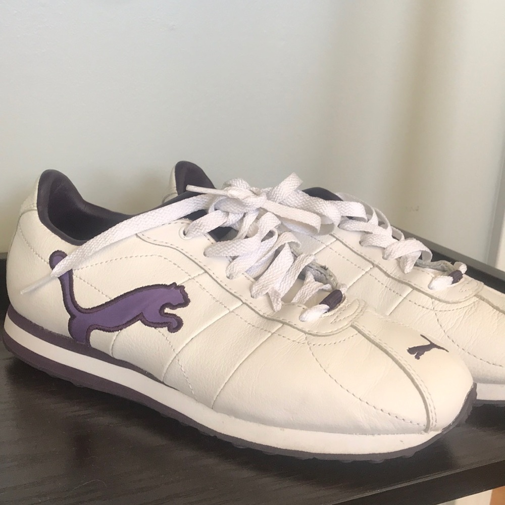 Puma leather sneakers